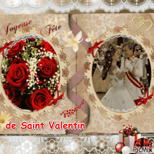 Saint Valentin - Бесплатный анимированный гифка
