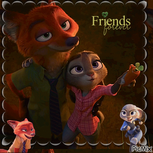 Friends forever - 免费动画 GIF