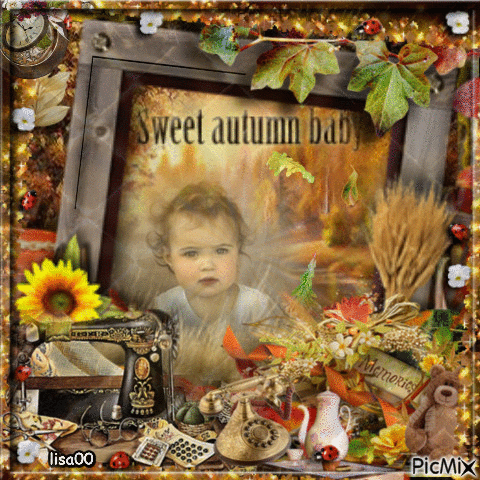 sweet autumn baby - Kostenlose animierte GIFs