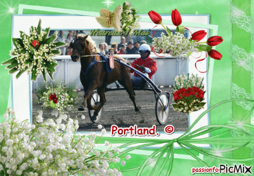 Le champion Portland. © - Ilmainen animoitu GIF