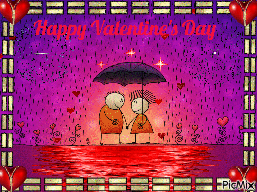 Happy Valentines Day - Бесплатный анимированный гифка