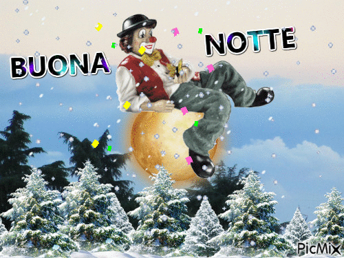 BUONA NOTTE - 免费动画 GIF