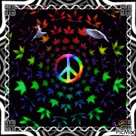 ~peace~ - Bezmaksas animēts GIF