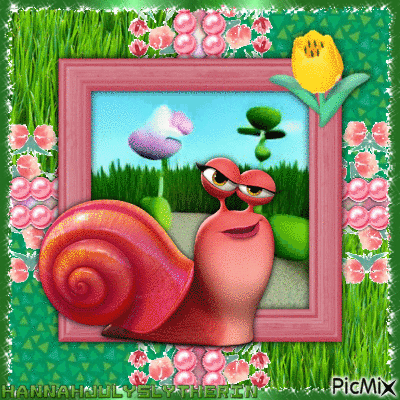 #♣#Burn the Snail#♣# - Gratis animerad GIF