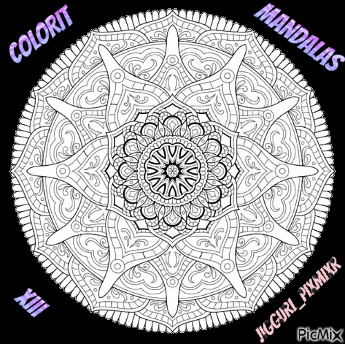Color It Mandalay 01 (JIGGURL_PIXMIXR) - ücretsiz png