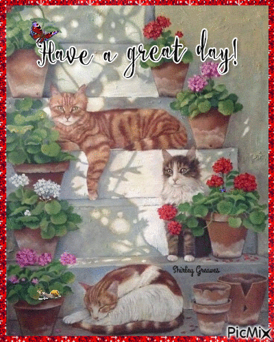 Have a great day - GIF animado grátis