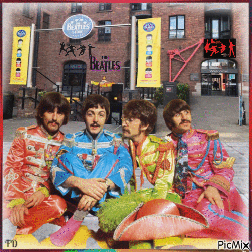 The Beatles - 免费动画 GIF