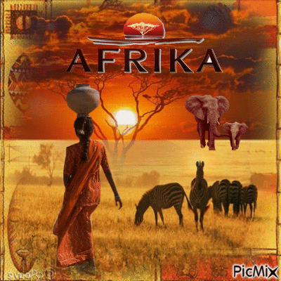 Africa - Ingyenes animált GIF