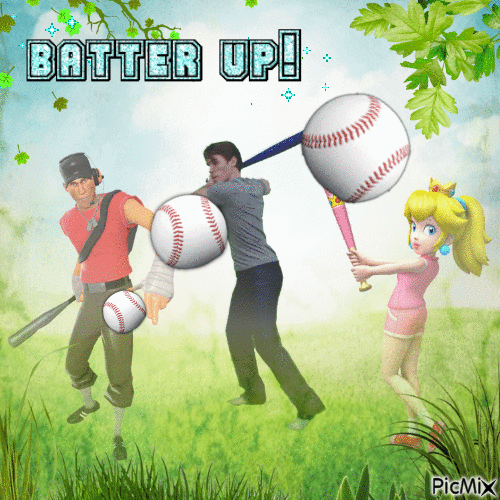 batter up! - GIF animado gratis