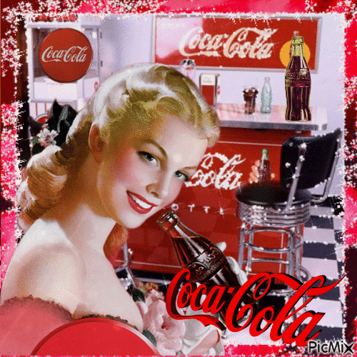 Coca-Cola - Darmowy animowany GIF