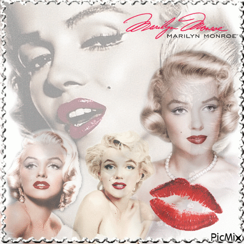Marilyn Monroe - Безплатен анимиран GIF