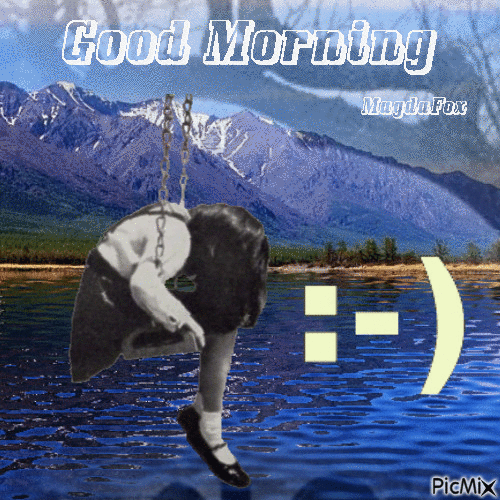 GOOD MORNING - Gratis animerad GIF