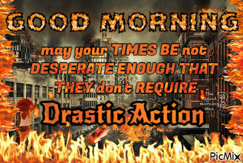 drastic action - Бесплатный анимированный гифка