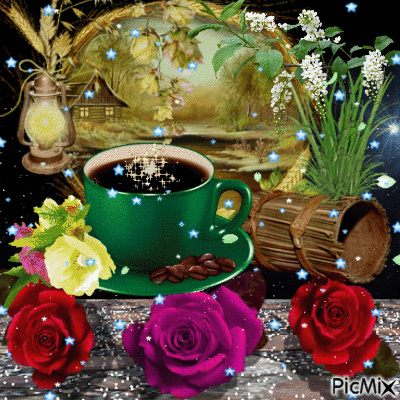 cafe my friend - Darmowy animowany GIF