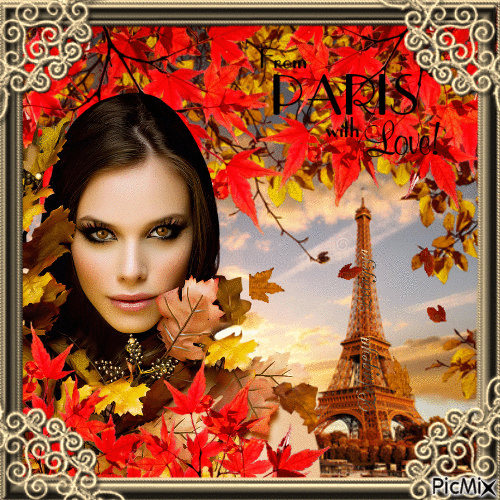 automne à Paris - Ingyenes animált GIF