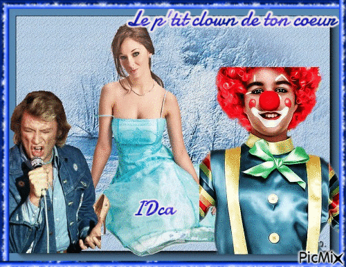 Le p'tit clown de ton coeur - Бесплатни анимирани ГИФ