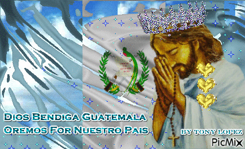 Oremos For Guatemala - Бесплатный анимированный гифка