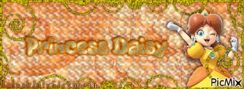 {[Princess Daisy - FB Banner]} - Gratis animerad GIF