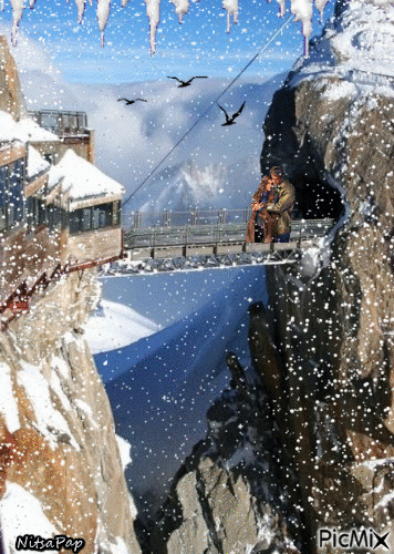 Snow shelter..☃ - Бесплатни анимирани ГИФ