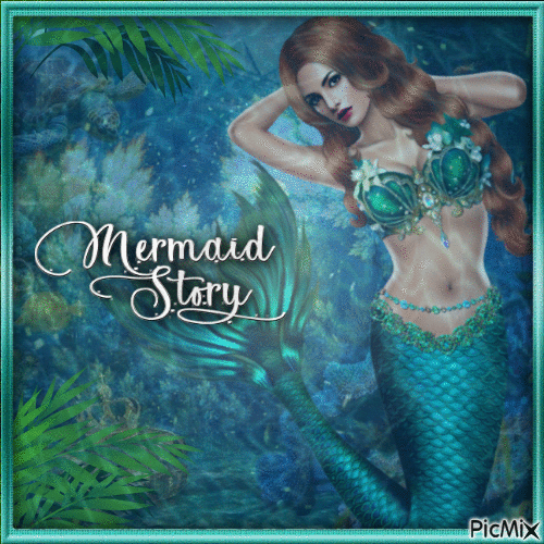 mermaid story - Ücretsiz animasyonlu GIF