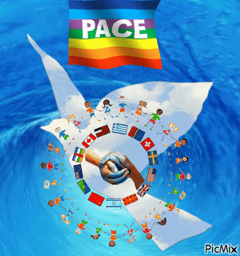 Pace nel mondo - Nemokamas animacinis gif