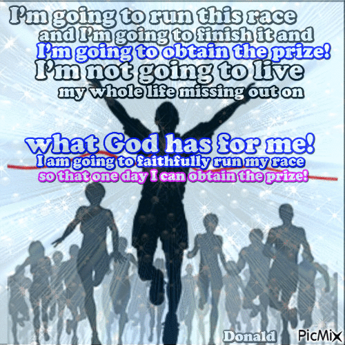 I’m going to run this race - Free animated GIF
