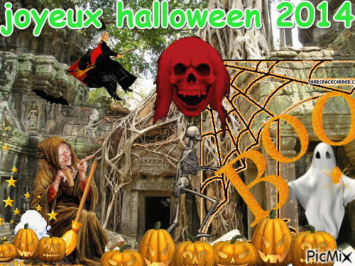 joyeux halloween - Zdarma animovaný GIF