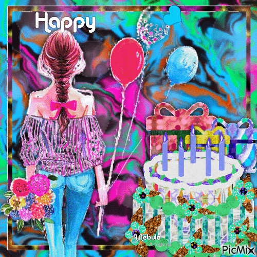 Happy birthday to you - Δωρεάν κινούμενο GIF