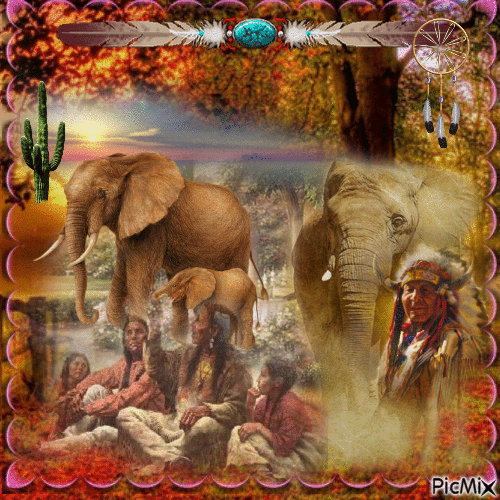indien elephant - Ilmainen animoitu GIF