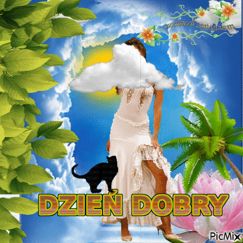 DZIEŃ DOBRY - GIF animate gratis