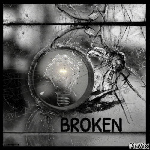 Broken - Ingyenes animált GIF