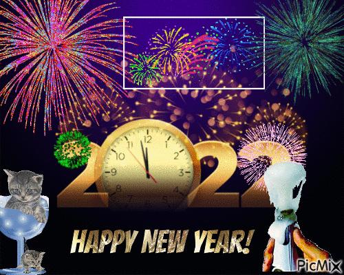 Happy new year 2022 - Gratis animerad GIF