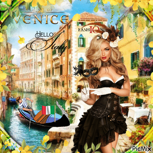 Venise Italy - Gratis animerad GIF