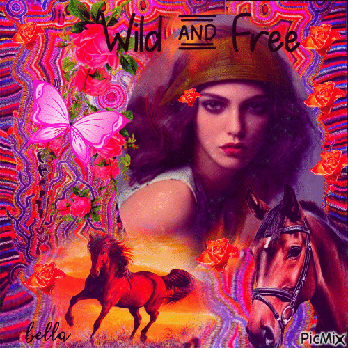 Wild & Free! - Gratis geanimeerde GIF