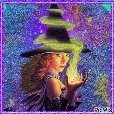 witch - GIF animate gratis