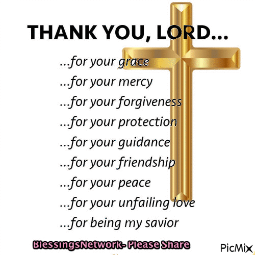 Thank you Jesus - Бесплатни анимирани ГИФ
