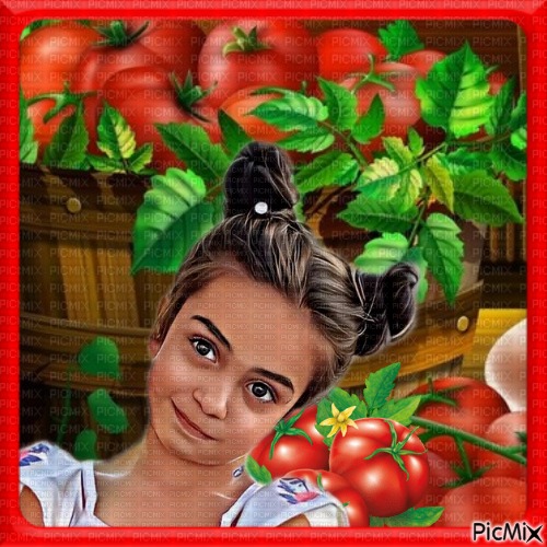 L'amour des tomates. - безплатен png