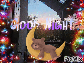 Good Night!  🙂✨ - Animovaný GIF zadarmo