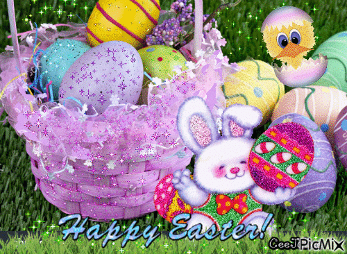 Happy Easter 2016 - Free animated GIF