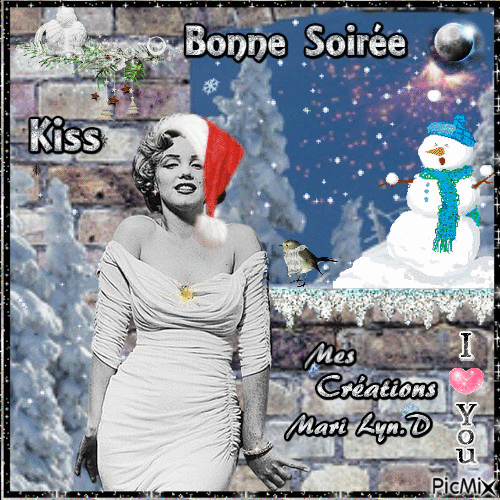 M.L.D/MARILYN NEIGE - Free animated GIF