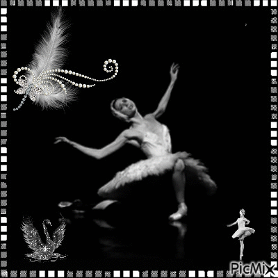 Ballet "Swan Lake" - Gratis geanimeerde GIF