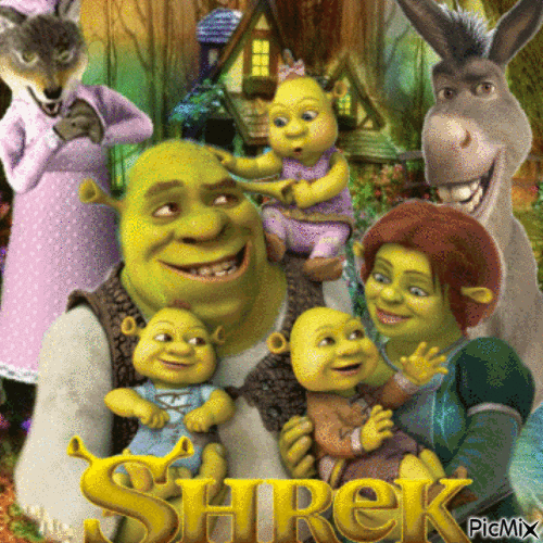 Shrek - Darmowy animowany GIF