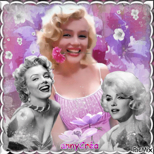 Marilyn III - Free animated GIF