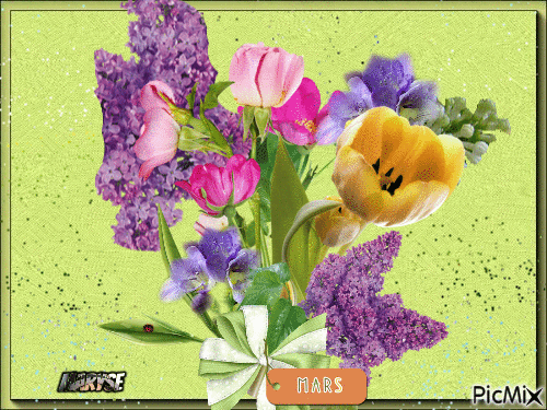 bouquet - Gratis animeret GIF