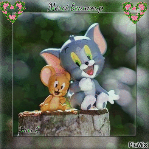 Tom et Jerry - GIF animado grátis