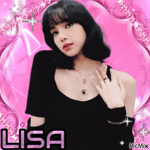 LISA - BLACKPINK - GIF animado gratis