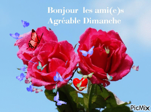 Agréable Dimanche - Бесплатни анимирани ГИФ