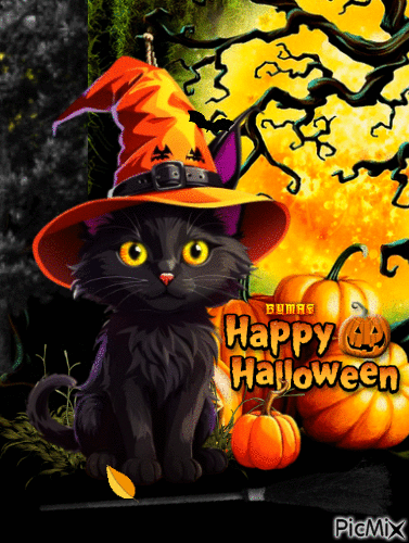Happy Halloween - Ingyenes animált GIF