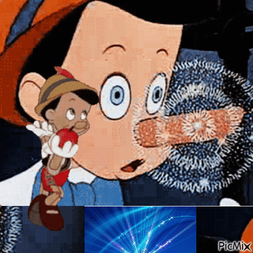 Pinokkió - Zdarma animovaný GIF