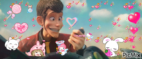 lovecore Lupin - Free animated GIF